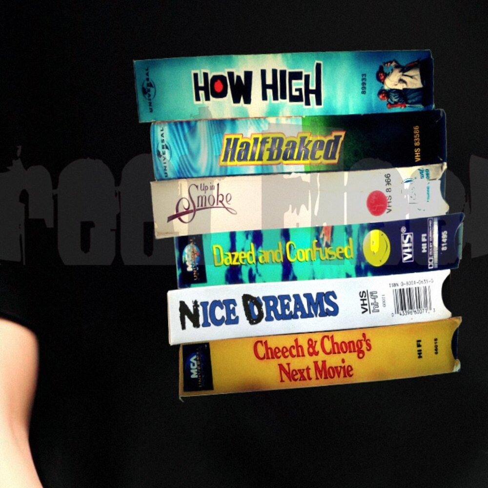 VHS Stack T shirt VHS movies 4..20..Day!